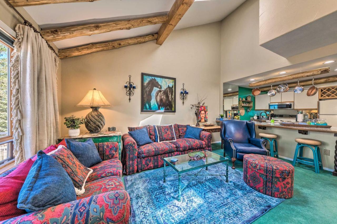 Eclectic Home With Deck 4 Miles To Ski Cloudcroft! Extérieur photo
